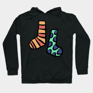 A Pair of Mismatched Socks Hoodie